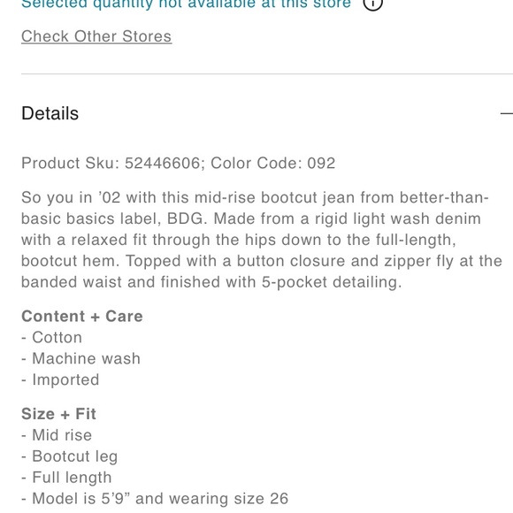 NWT BDG Ripped Denim - Picture 7 of 7